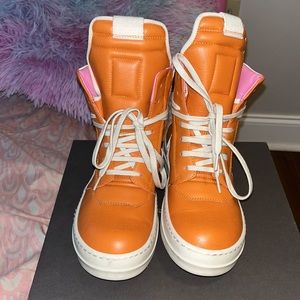 RICK OWENS KIDS GEOBASKETS SNEAKERS 100% AUTHENTIC!!!!